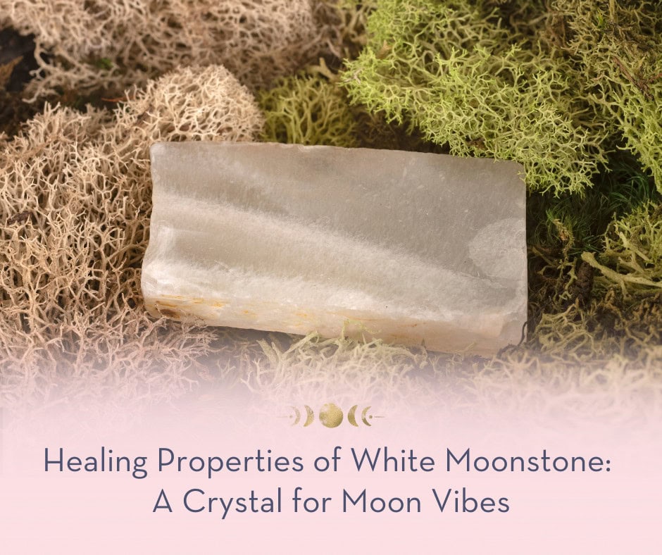 White Moonstone for Moon Vibes