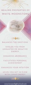 White Moonstone Infographic