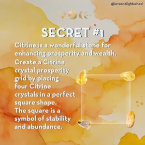 Three Citrine Secrets for Prosperity & Balance