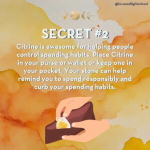 Three Citrine Secrets for Prosperity & Balance
