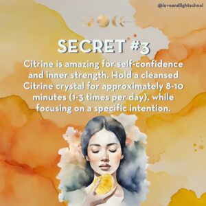 Three Citrine Secrets for Prosperity & Balance