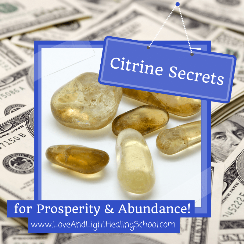 Three Citrine Secrets for Prosperity & Balance