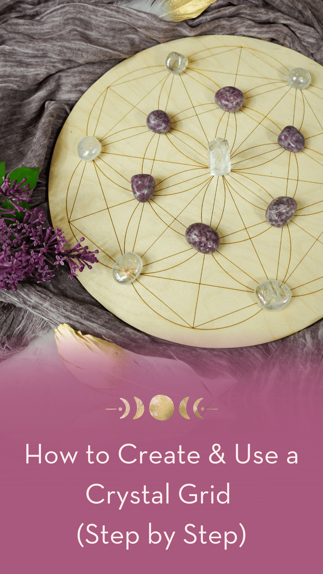 How to create and use a crystal grid
