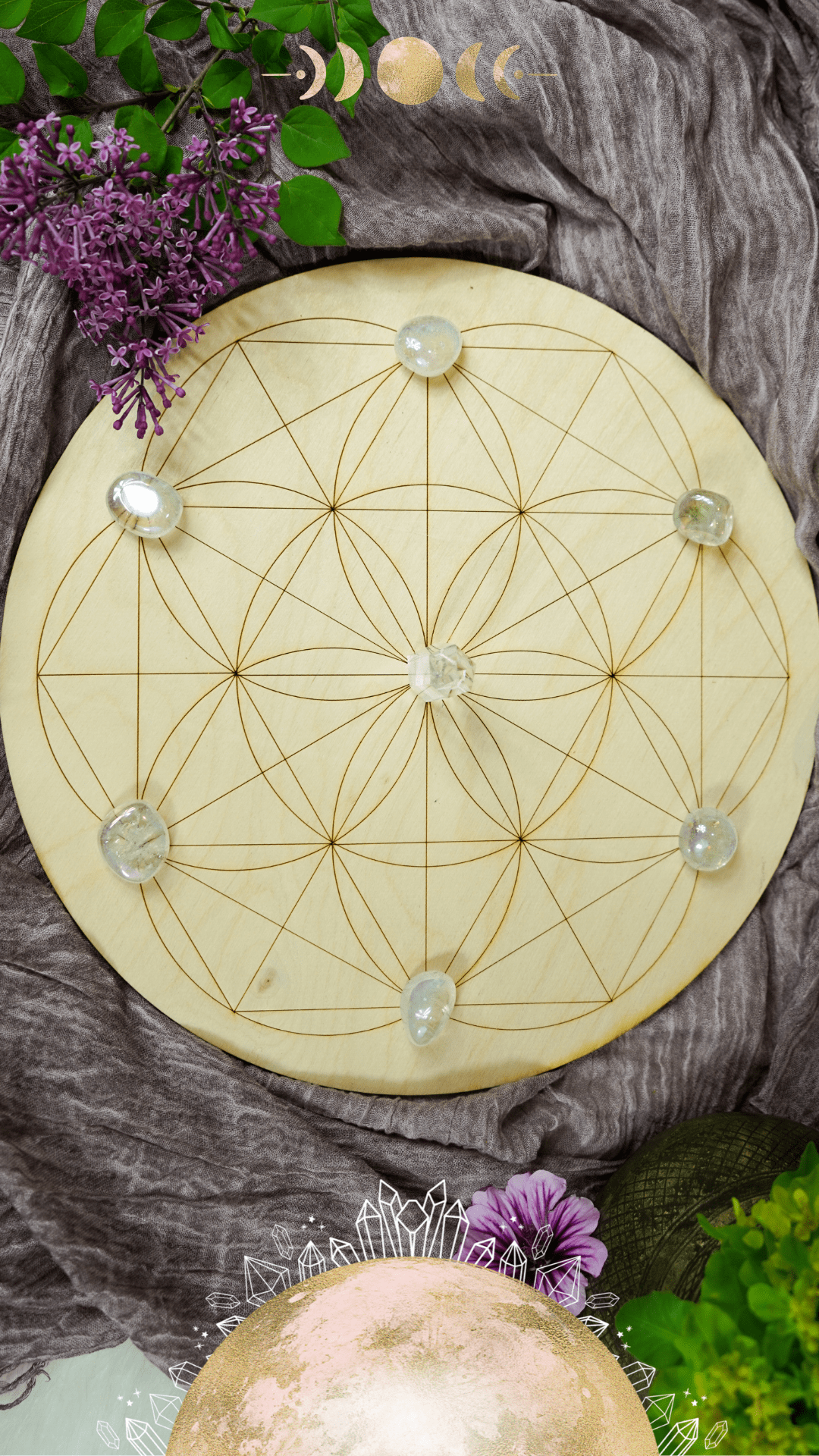 crystal grid crystal grid