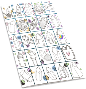 Absolutely free Crystal Therapeutic Goodies - Printable Charts, eBooks picture relating to Printable Crystal Grid referred to as Absolutely free Crystal Therapeutic Goodies - Printable Charts, eBooks