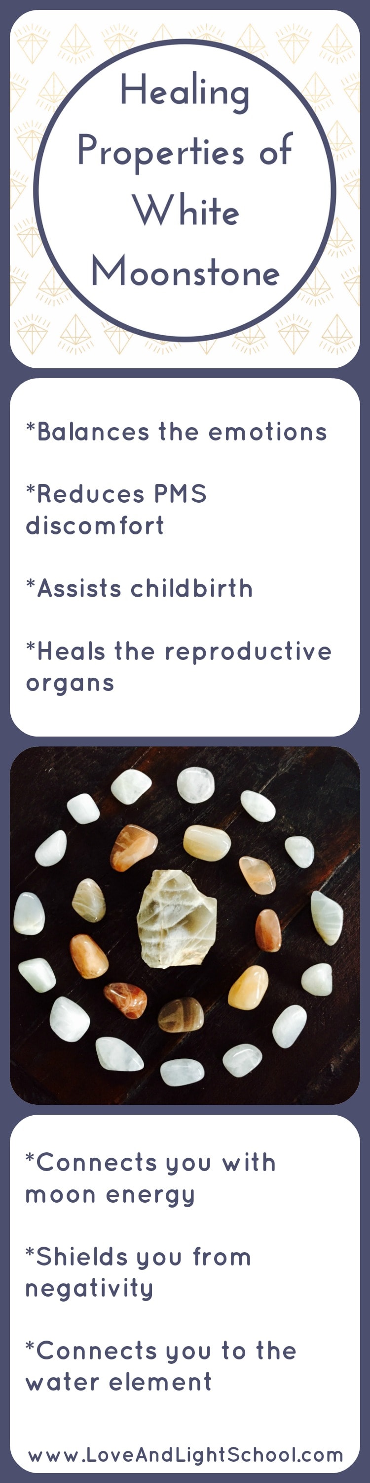 Healing Properties of White Moonstone A Crystal for Moon Vibes Love