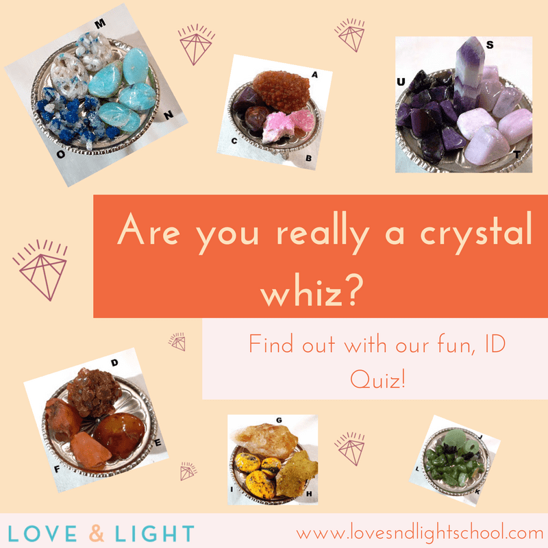 Are you really a crystal whiz?  Find out with our fun, ID Quiz!