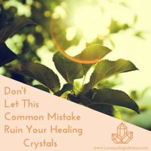 Healing crystal mistakes