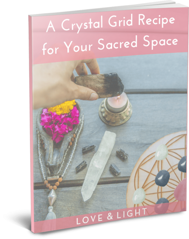 Crystal Grid Recipe for your Sacred Space eBook