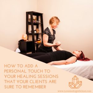 Add a personal touch to your healing