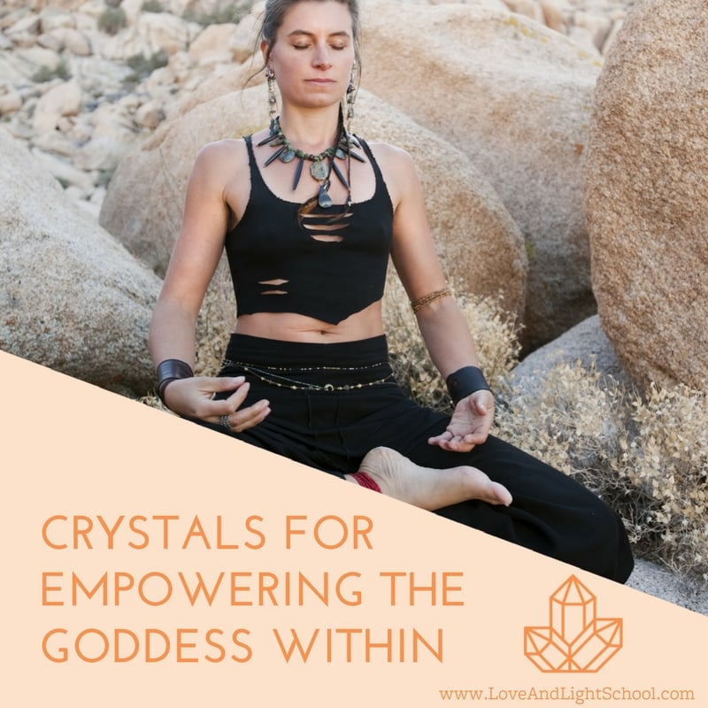 Crystals for Empowering the Goddess Within