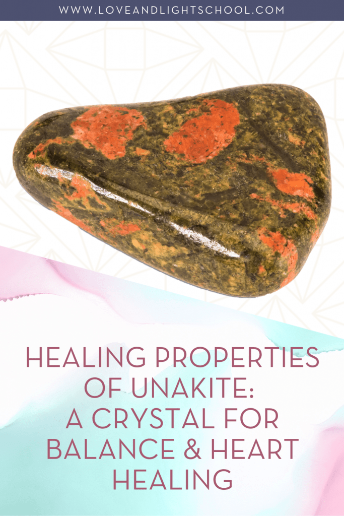 Healing Properties of Unakite