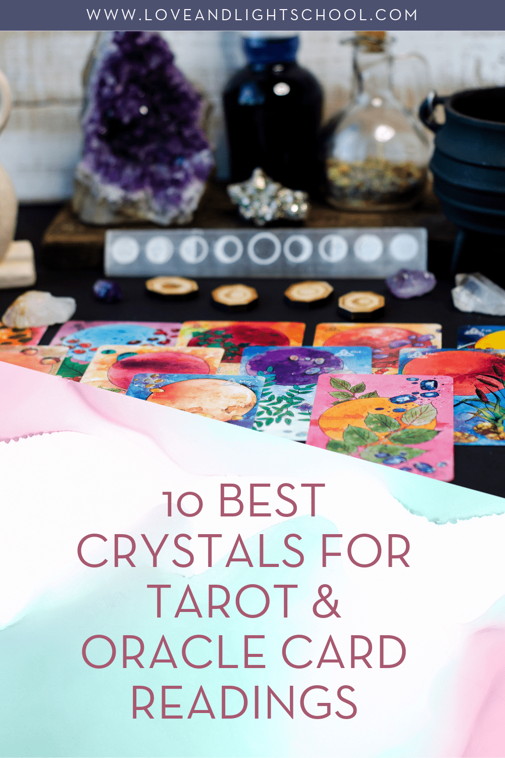 10 best crystals for Tarot & Oracle Card Readings