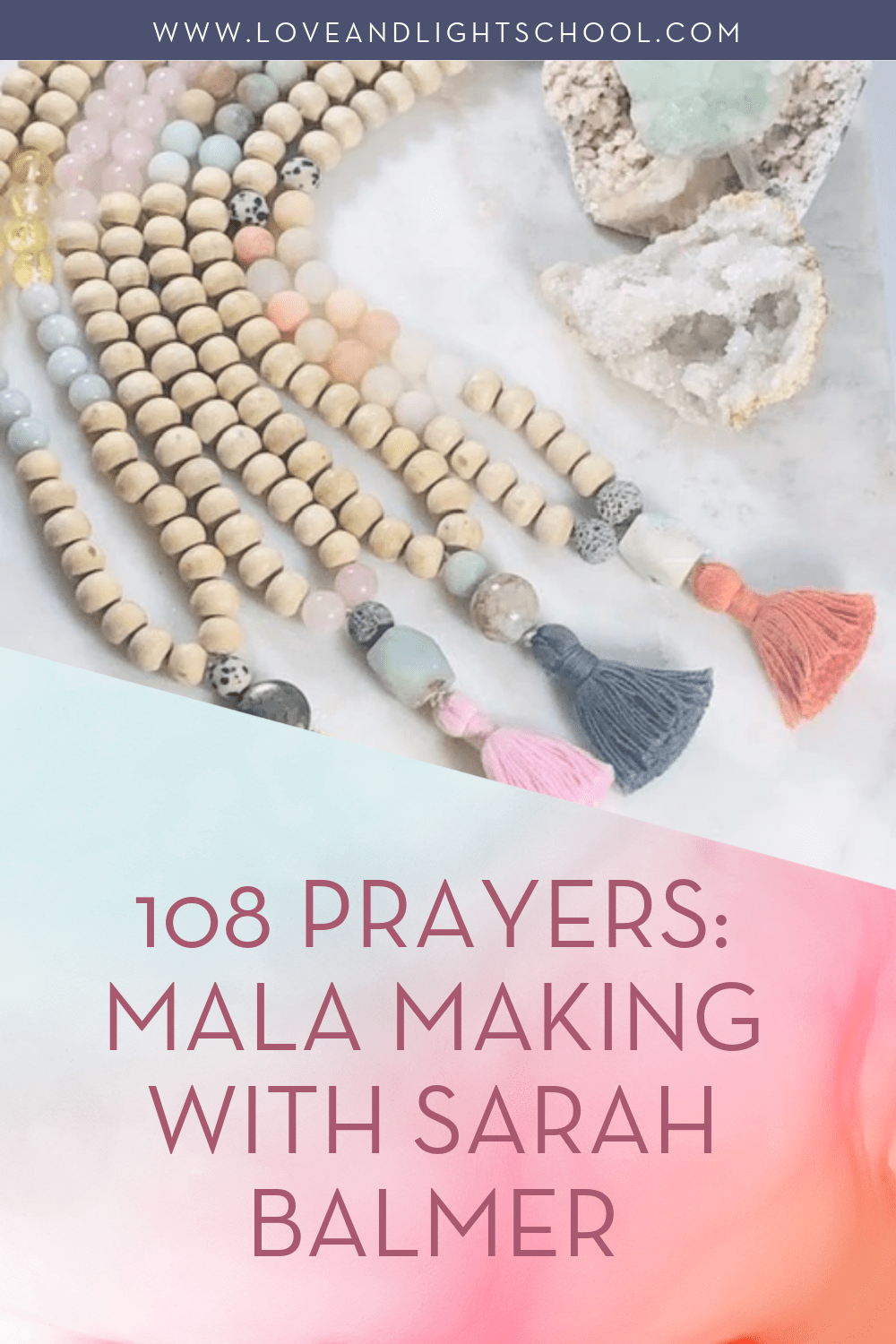 108 Prayers: Mala Making with Sarah Balmer