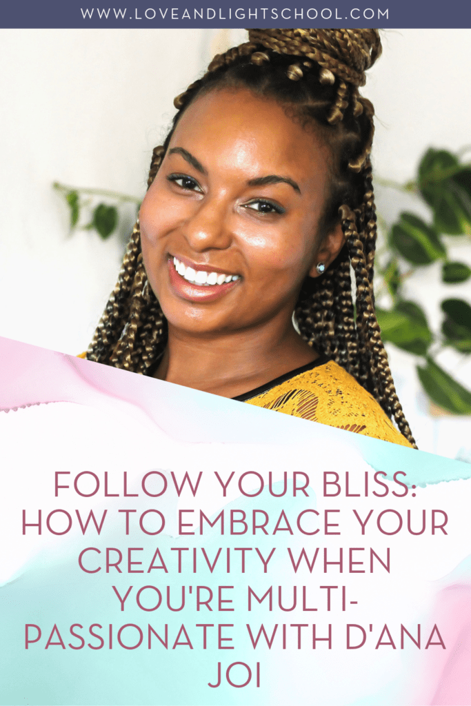 multi-passionate creative