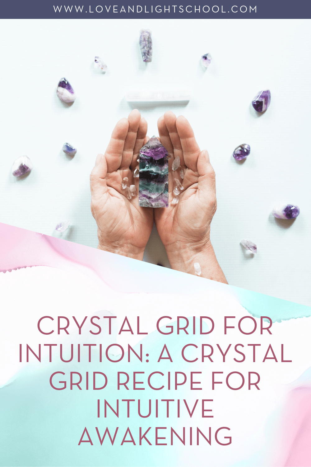 Crystal Grid for Intuition