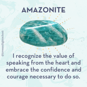 Healing Properties Of Amazonite A Crystal For Inner Peace Love Light School Of Crystal Therapy