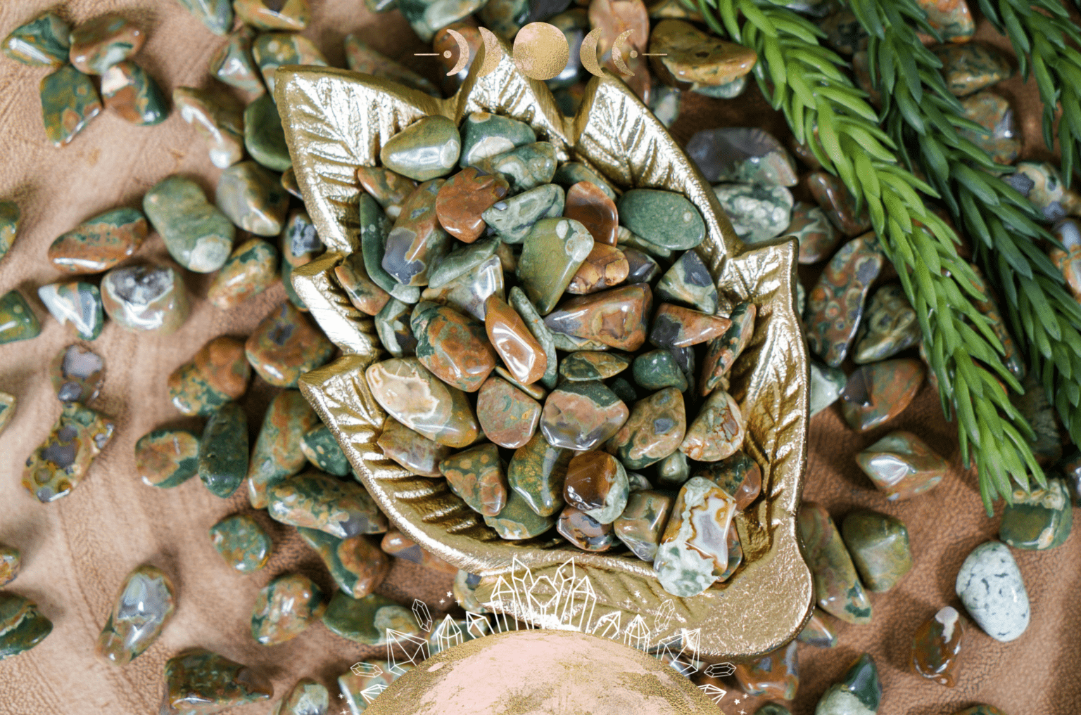 Healing Properties of Rainforest Jasper A Crystal for Love & Earth