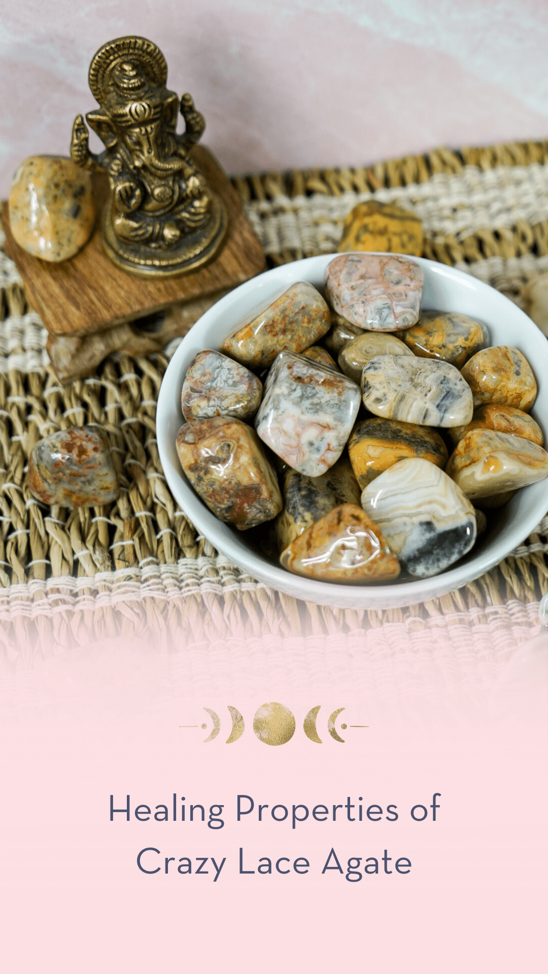 Healing Properties of Crazy Lace Agate 