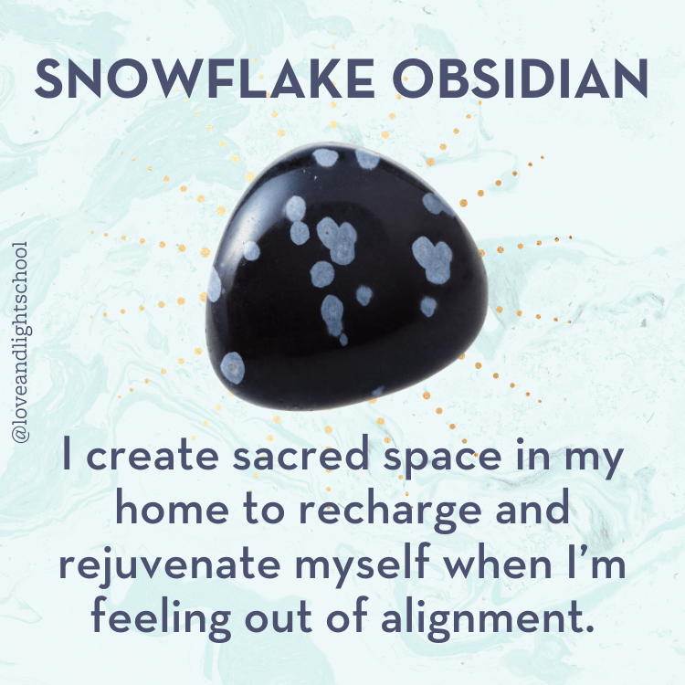Healing Properties of Snowflake Obsidian A Crystal for Balance