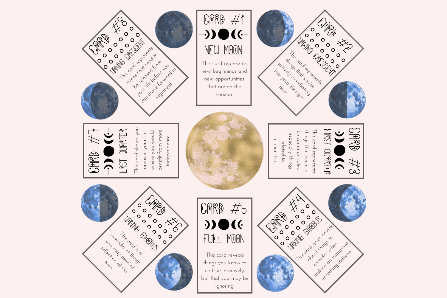 Phases of the Moon Oracle Readings Spread (3)