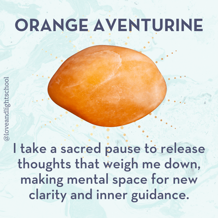 Healing Properties of Orange Aventurine A Crystal for Inner Reflection