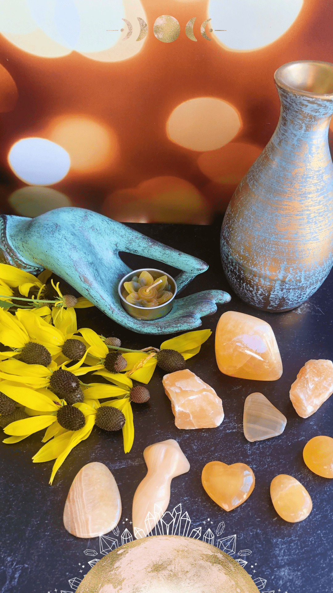 Healing Properties of Orange Calcite