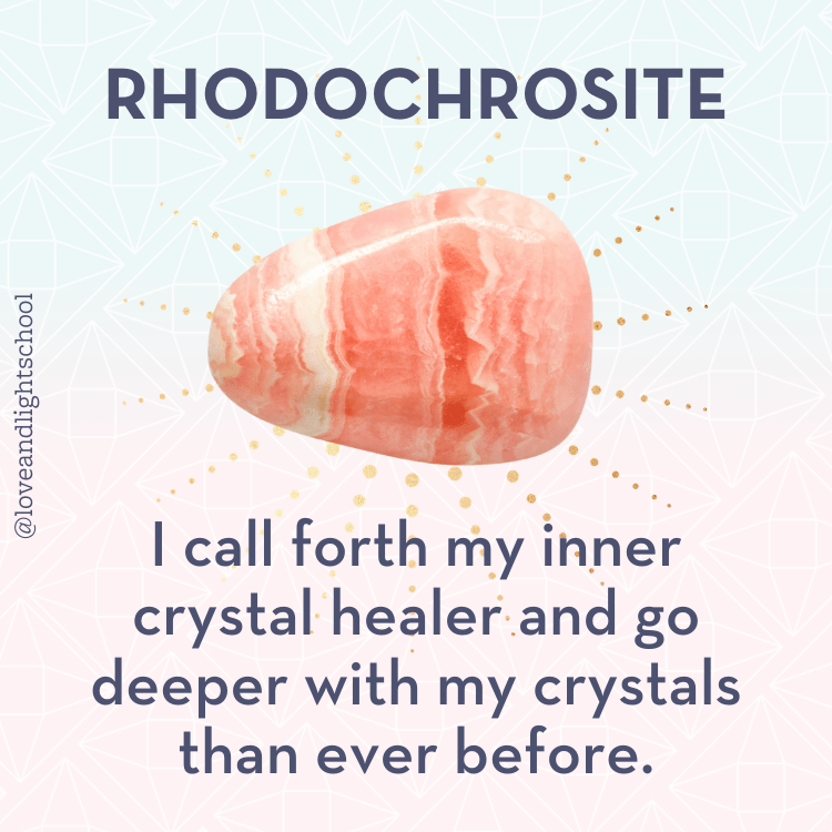 Healing Properties of Rhodochrosite