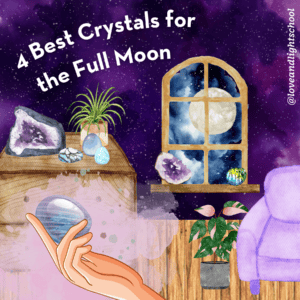 4 best crystals for the full moon
