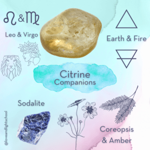 Citrine companions infographic