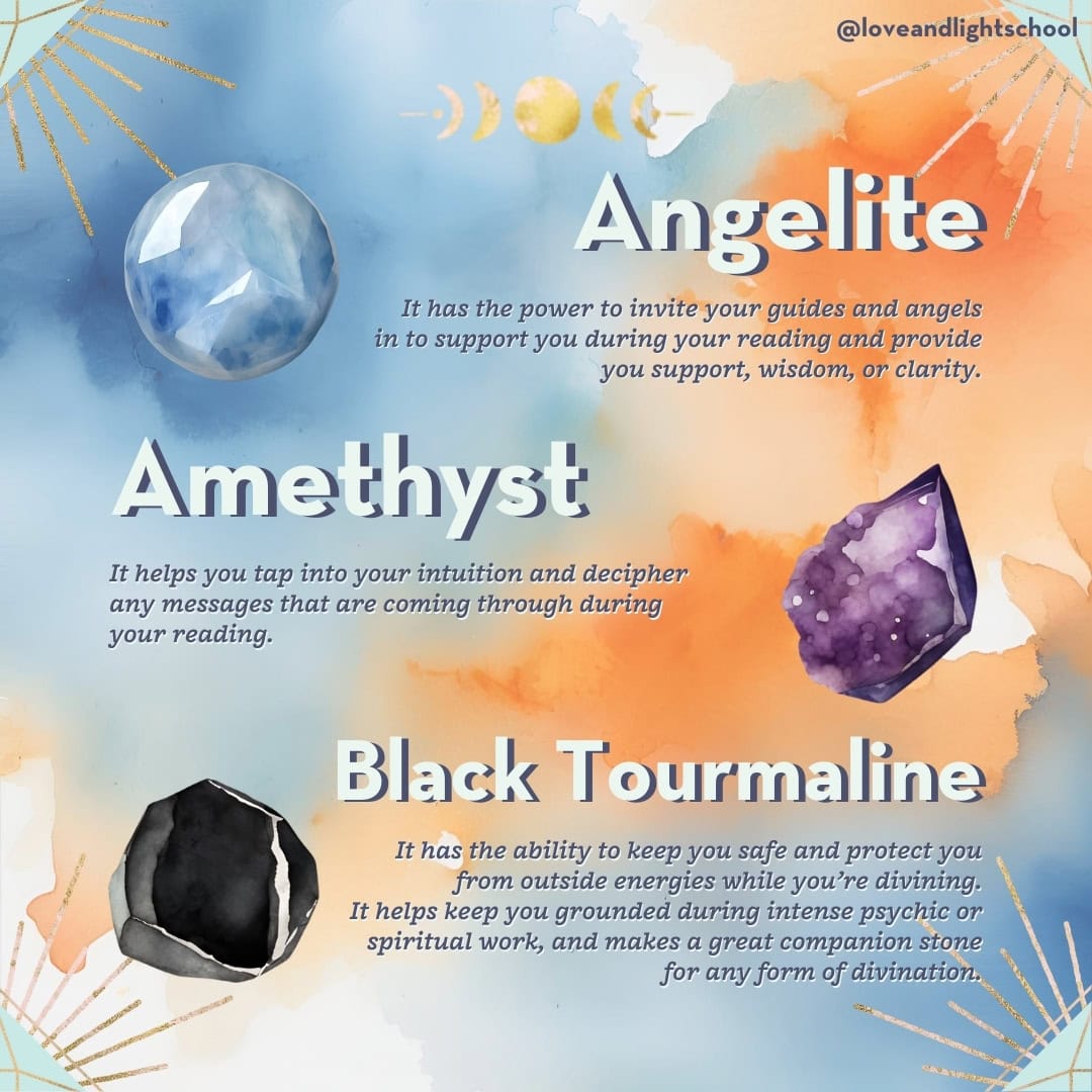 10 Best Crystals for Tarot & Oracle Card Readings