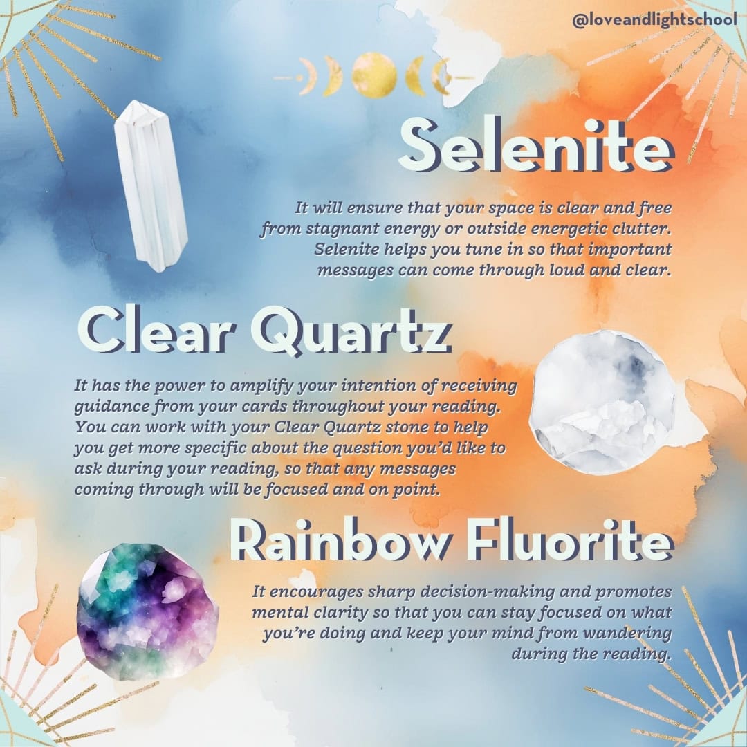 10 Best Crystals for Tarot & Oracle Card Readings