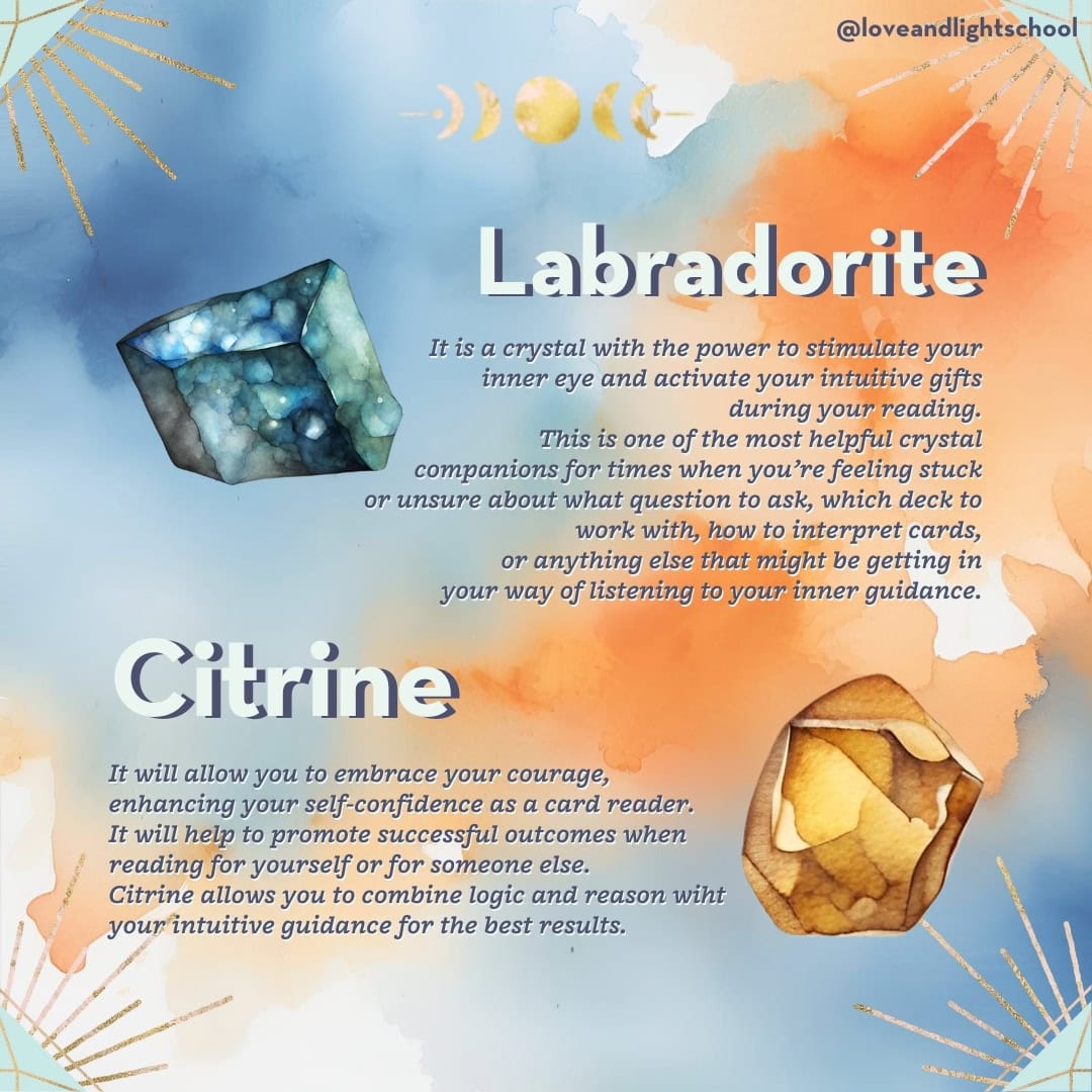 10 Best Crystals for Tarot & Oracle Card Readings
