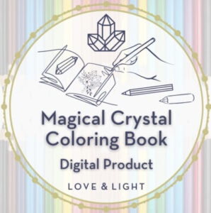Magical Crystal Coloring Book
