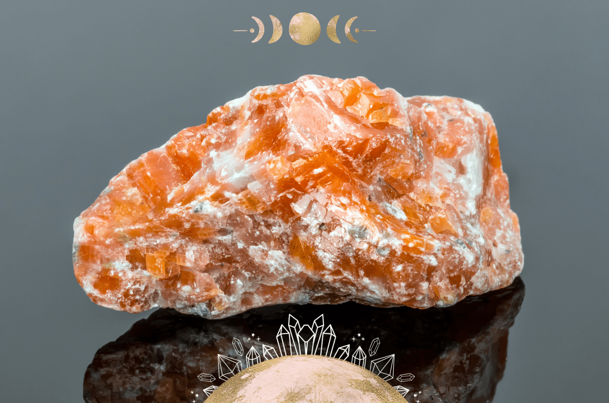 Healing Properties of Tangerine Calcite - A Crystal for Nurturing and Community