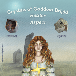Crystals for Goddess Brigid