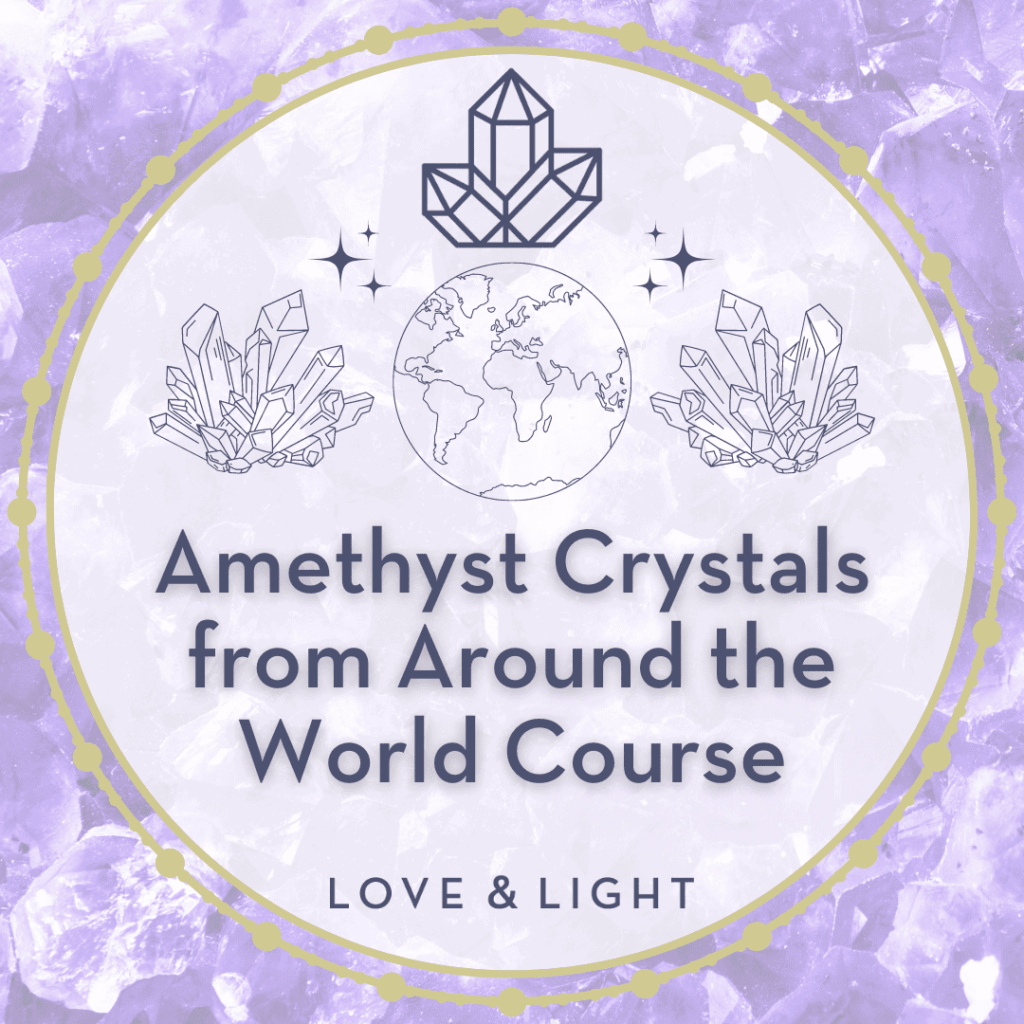 Class Badge Amethyst From Around the World