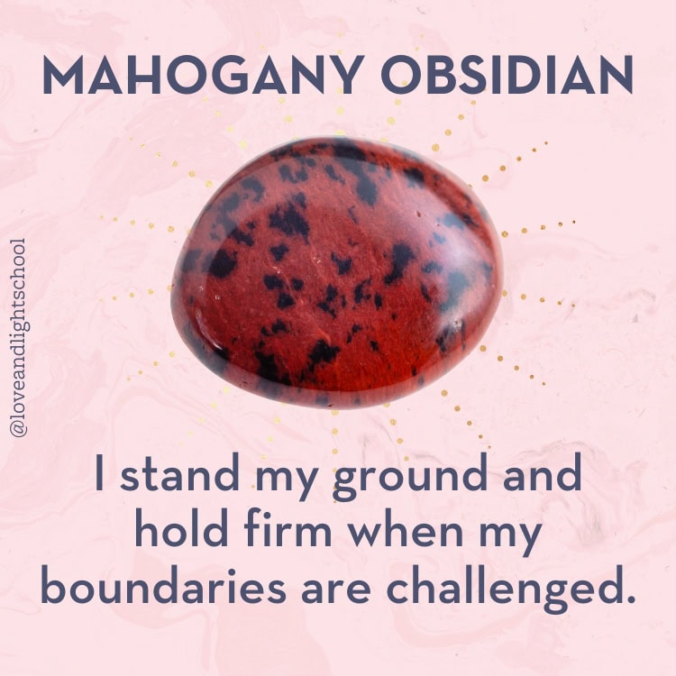 Healing Properties of Mahogany Obsidian | A Crystal for Strength & Grounding