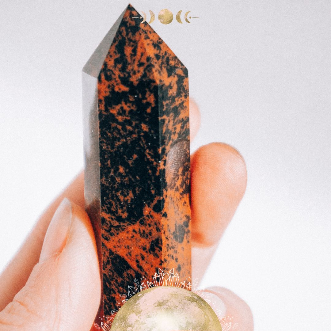 Healing Properties of Mahogany Obsidian | A Crystal for Strength & Grounding