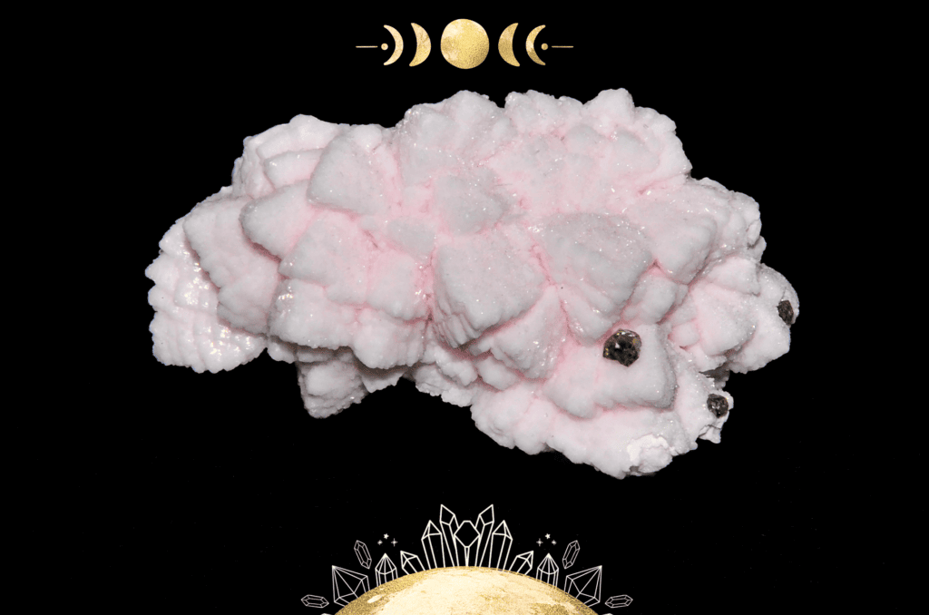 Healing Properties of Pink Mangano Calcite Connection & Courage