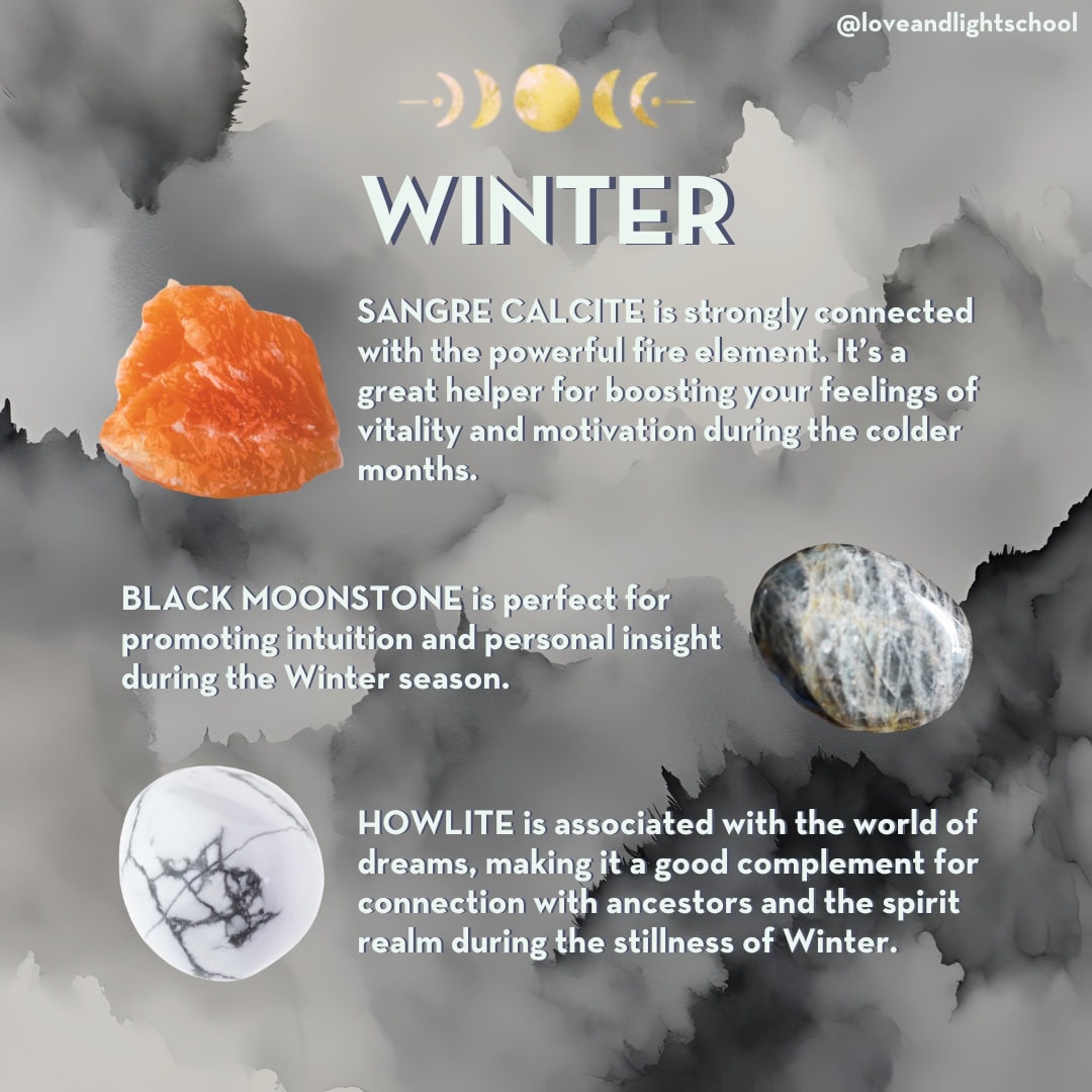 Best Crystals for the Seasons
