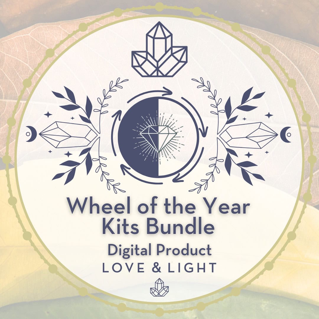 Wheel of the Year Kit to help you tune into seasonal energy with the best crystals for the seasons