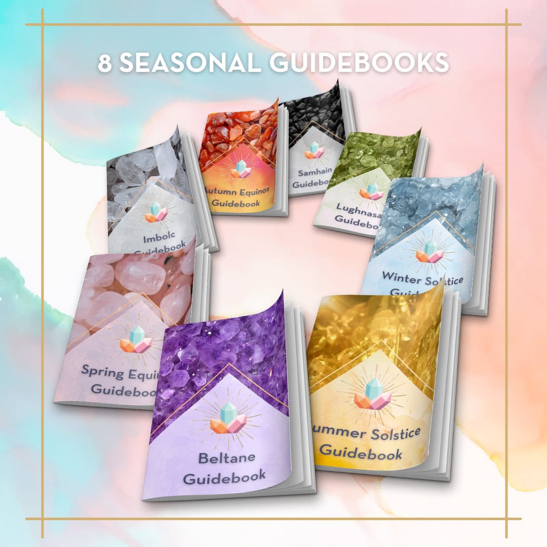 Wheel of the Year Kit to help you tune into seasonal energy with the best crystals for the seasons