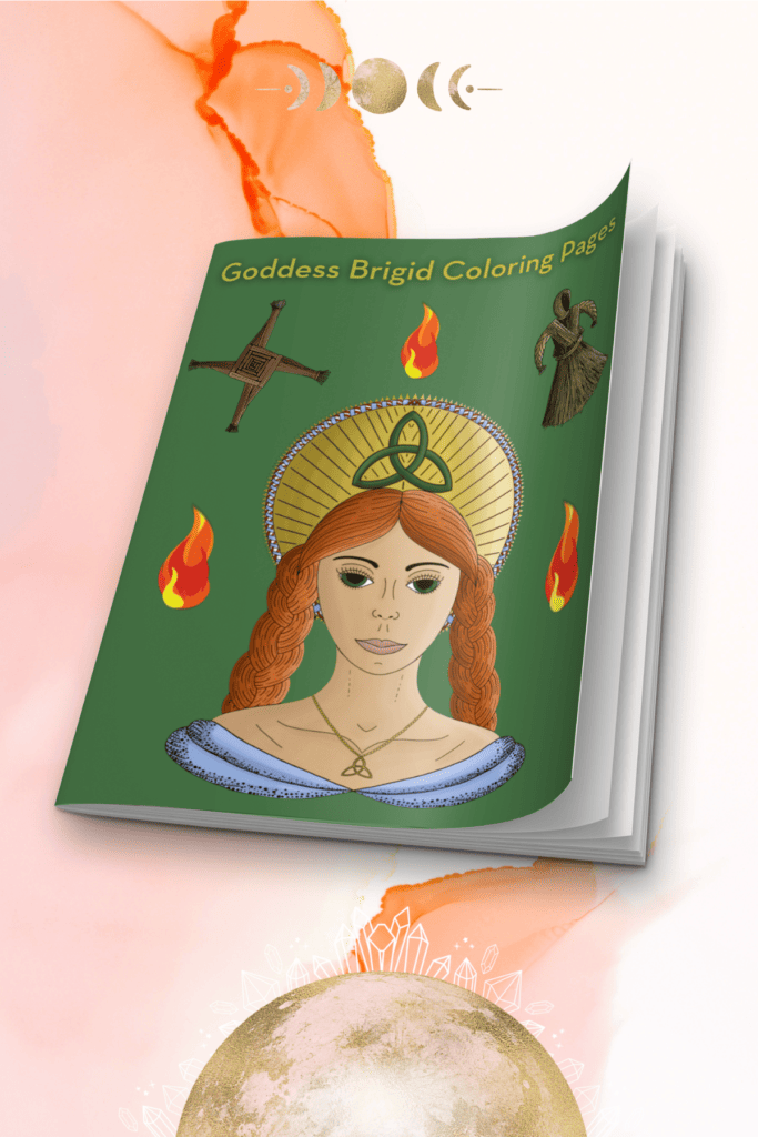 Goddess Brigid Coloring Pages
