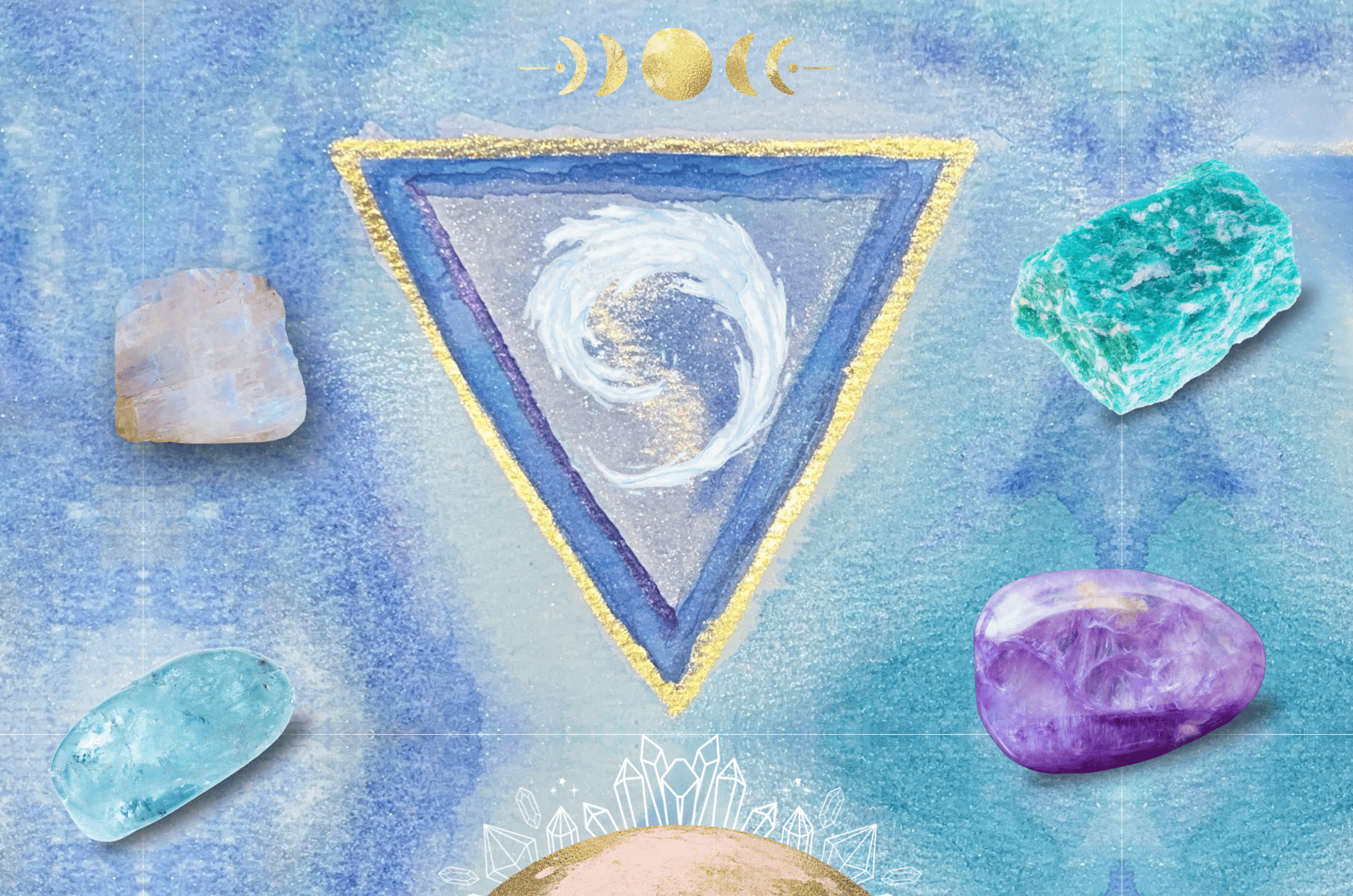 Water Element Crystals