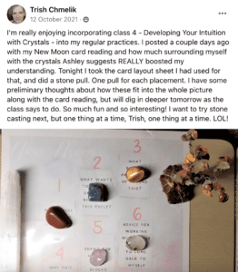 Crystal Healing Testimonial 2