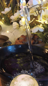 Divination Using Crystal Bowls