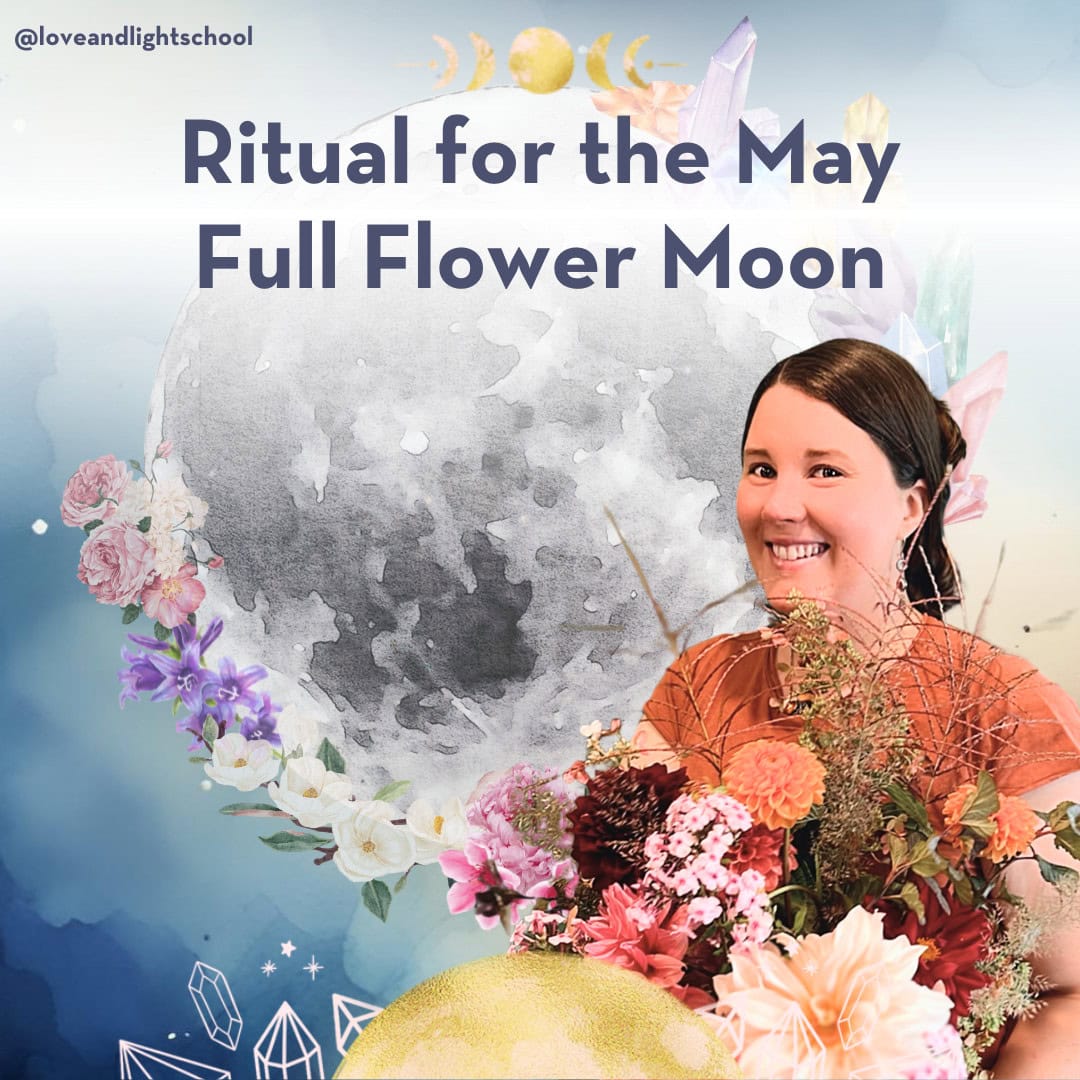 Crystal Ritual for the flower moon Part 1