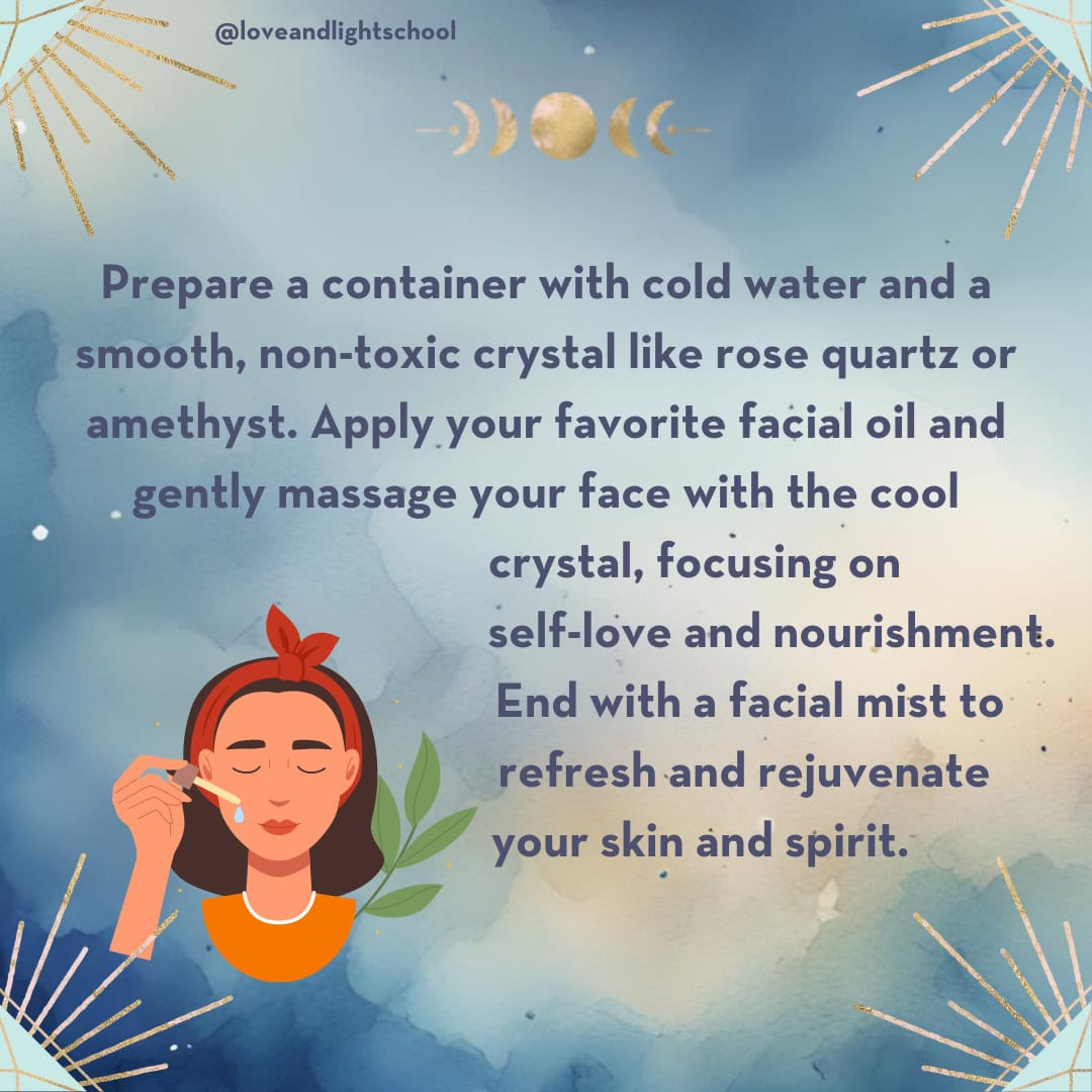 Crystal Ritual for the flower moon Part 5 - Crystal Self-Care