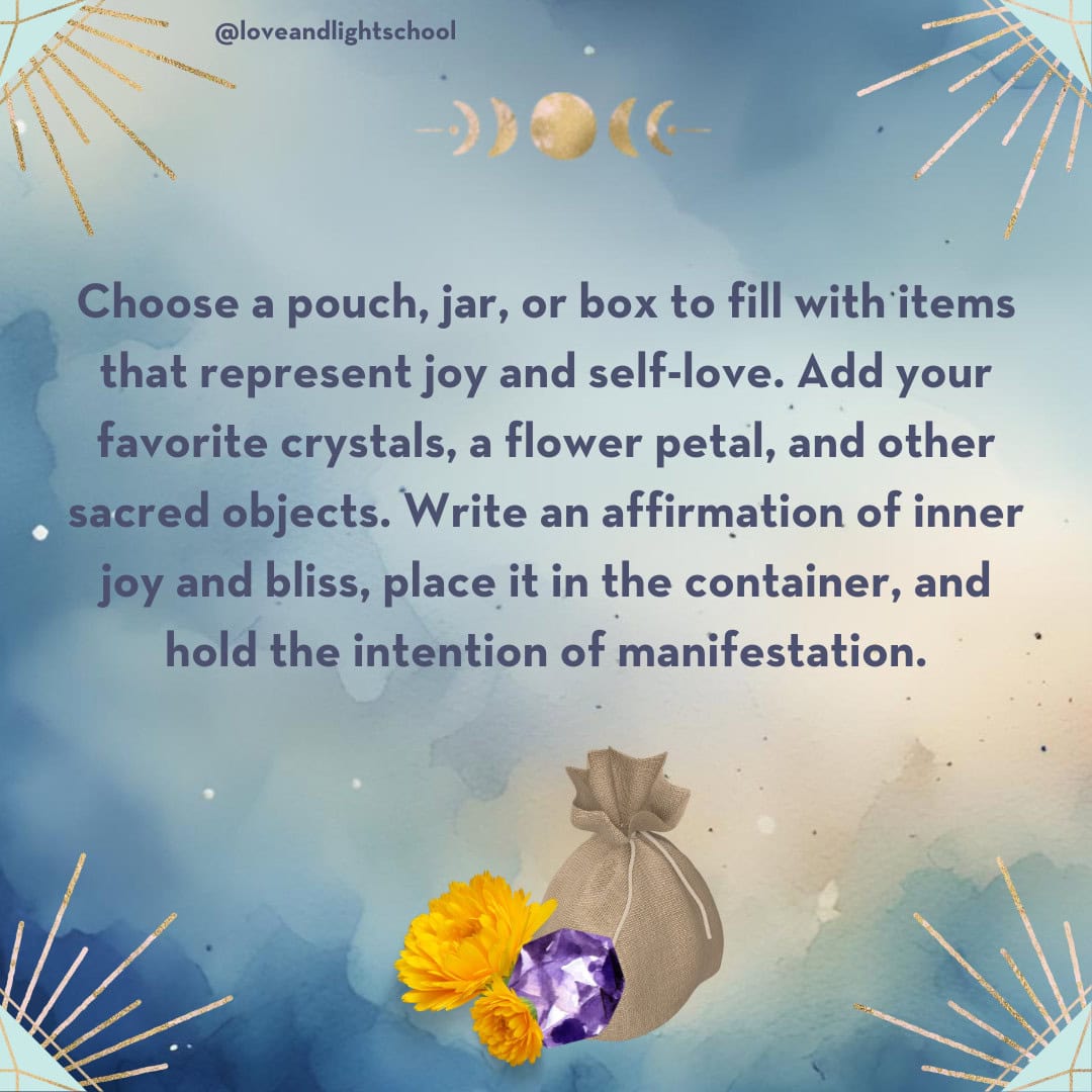 Crystal Ritual for the flower moon Part 6 - Affirmations for Manifesting